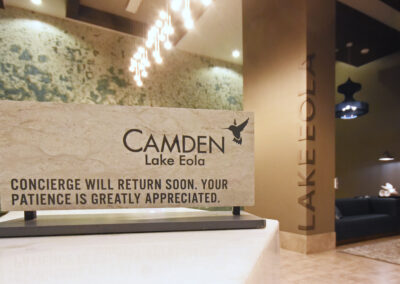 Custom Welcome Signage