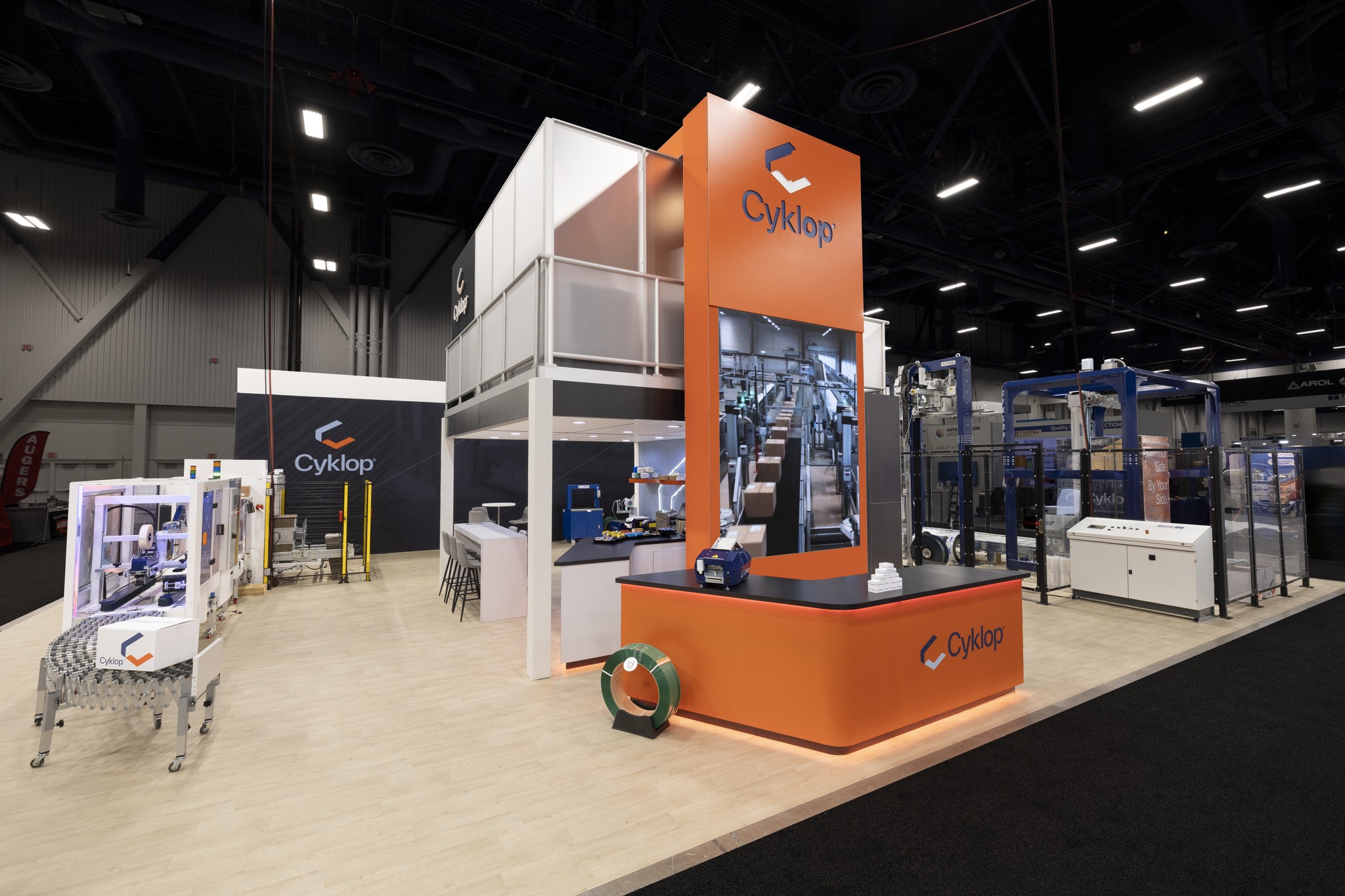 Custom exhibit example