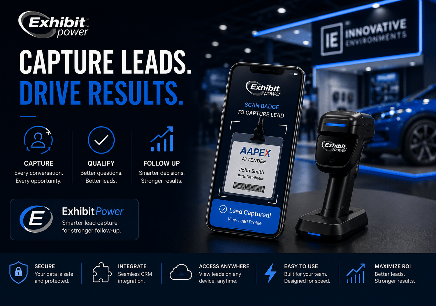 ExhibitPower lead capture technology